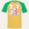 Short sleeve baseball tee Thumbnail