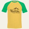 Short sleeve baseball tee Thumbnail