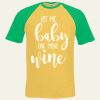 Short sleeve baseball tee Thumbnail