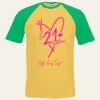 Short sleeve baseball tee Thumbnail